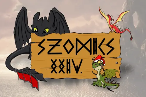 SzoMiCs XXIV - Így neveld a sárkányodat keretmese logó (2023)